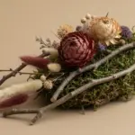 bloemschikken met natuurlijke materialen