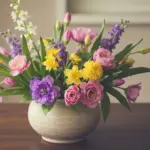 bloemschikken in een vaas